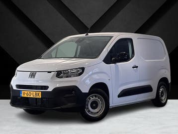 Fiat Doblò GB L1 1.5 BlueHDi 100pk, Stof, Gebruikt, Euro 6, Wit