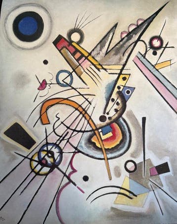 Wassily Kandinsky (1866-1944) - “Diagonal, 1923”. Gesigneerd