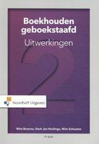 Boekhouden geboekstaafd 2 uitwerkingen, 9789001889357, Verzenden, Zo goed als nieuw, HBO