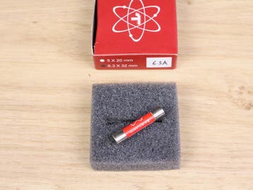Telos Audio Design Quantum X2 Fuse 6.3x32mm Slow-Blow 6.3A 2, Ophalen of Verzenden, Gebruikt