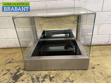 RVS Ubert Warmhoudvitrine Bj. 2020 80 cm 230V Horeca, Zakelijke goederen, Ophalen of Verzenden, Gebruikt