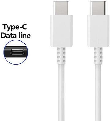 USB-C Oplaadkabel – USB-C naar USB-C Kabel – Snelladen – 1, Ophalen of Verzenden, Nieuw