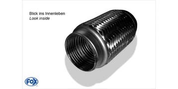 FOX Flexibele buis interlock - Ø102mm binnenkant - lengte: 1, Verzenden, Nieuw