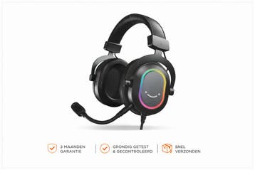 FIFINE - H6 RGB Over-Ear Active Noise Canceling Headset, Verzenden, Zo goed als nieuw