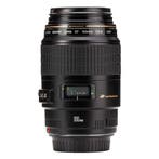 Canon EF 100mm f/2.8 Macro USM met garantie, Ophalen of Verzenden, Gebruikt