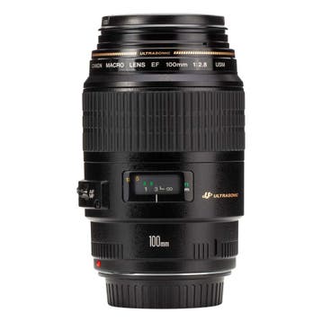 Canon EF 100mm f/2.8 Macro USM met garantie, Audio, Tv en Foto, Fotografie | Lenzen en Objectieven, Ophalen of Verzenden, Gebruikt