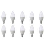 LED Lamp 10 Pack - E14 Fitting - 4W - 6400K, Led-lamp, Minder dan 30 watt, E14 (klein), Nieuw