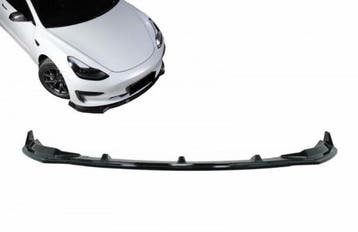 Voorspoiler Tesla Model 3 Piano Zwart, Ophalen of Verzenden, Nieuw
