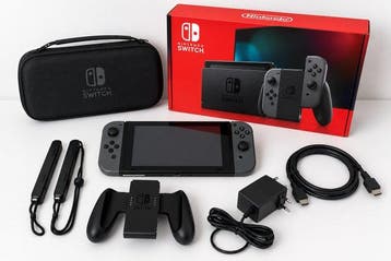 Nintendo - Switch - Nintendo Switch (Grau) - Spelcomputer, Nieuw