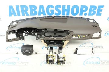 Airbag set Dashboard bruin 4 spaak Audi A6 4G (2011-2018), Gebruikt, Audi