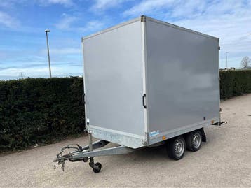 Veiling: Gesloten aanhangwagen Hapert 2008, Ophalen, Gebruikt