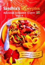 Sandhias Recepten Bekroonde Surinaamse recepten Deel 4, Verzenden, Gelezen, Faja Lobi Food BV