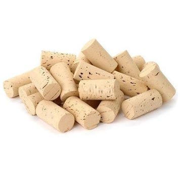 Nieuwe natuur kurken 23x45 mm  - 250 Stuks, Ophalen of Verzenden, Nieuw
