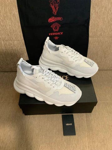 Versace - Chain Reaction - Sneakers - Maat: EU 44 - Nieuw, Kleding | Heren, Schoenen, Nieuw