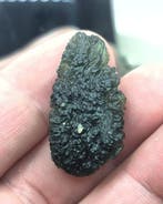 Moldaviet uit Chlum, Zuid-Bohemen - Hoogte: 32 mm - Breedte: