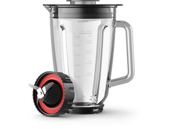 Philips -   Blender - 1.200 Watt Zwart, Verzenden, Nieuw, Blender