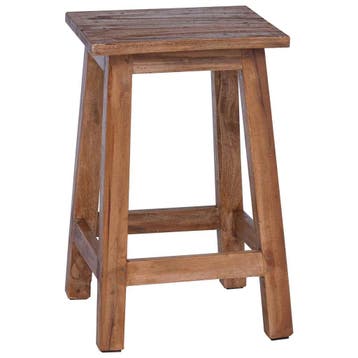 Bijzettafel / Kruk Naturel | 62% Korting - Retourdeal, Ophalen of Verzenden, Gebruikt, Hout