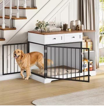 Hondenkooi XXL – Grote Hondenbox met 2 Lades, Vakken en Deur, Dieren en Toebehoren, Verzenden, Nieuw