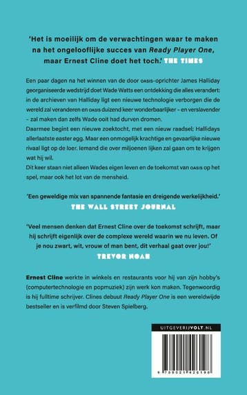 Ready Player Two / Ready Player One / 2 9789021426198, Verzenden, Gelezen, Ernest Cline