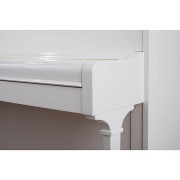 Petrof P 125 F1 PWH messing piano, Nieuw, Wit, Piano