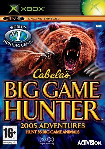 Xbox Classic Cabelas Big Game Hunter 2005 Adventures, Verzenden, Zo goed als nieuw