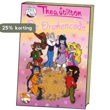 De Drakencode / Thea Sisters / 1 - Thea Stilton, Verzenden, Zo goed als nieuw, Thea Stilton