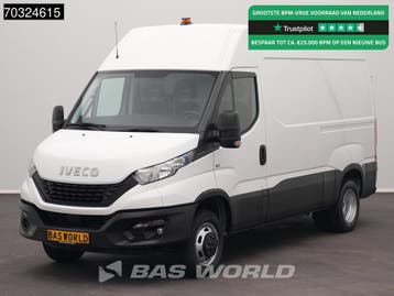 Iveco Daily 35C14 Dubbellucht L2H2 3,5t Trekhaak Airco Cruis, Stof, Gebruikt, Euro 6, Iveco