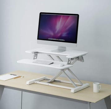 Monitor verhoger - Laptop verhoger - Bureau verhoger - 72x42, Diversen, Bureau-accessoires, Verzenden, Zo goed als nieuw