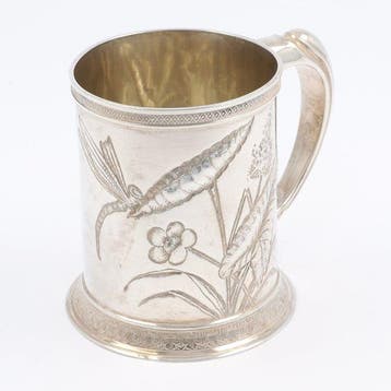 Whiting Sterling co. - Beker - .925 zilver, Antiek en Kunst