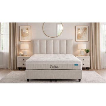 Petra Luxe Opberg Boxspring Premium comfort en stijl, Ophalen of Verzenden, Nieuw, Tweepersoons