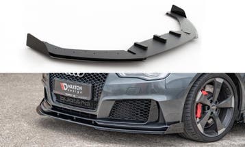 Voorspoiler Audi RS3 8V Sportback + Glanzende zwarten, Ophalen of Verzenden, Nieuw