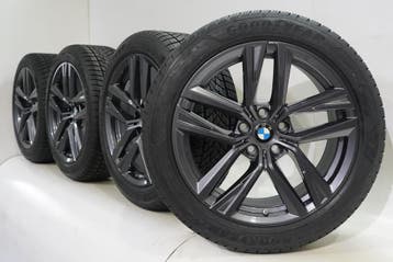 BMW 4 serie i4 G26 853 18 inch velgen Goodyear Winterbanden, Auto-onderdelen, Banden en Velgen, 18 inch, Gebruikt, Velg(en), Winterbanden