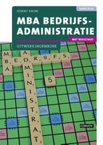 9789463170796 MBA bedrijfsadministratie Uitwerkingenboek, Boeken, Verzenden, Zo goed als nieuw, Henny Krom