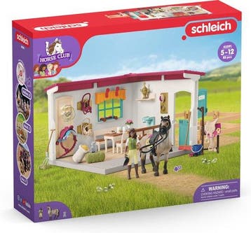 Schleich HORSE CLUB Zadelkamer- Beweegbaar Figuurtje -, Verzenden, Nieuw