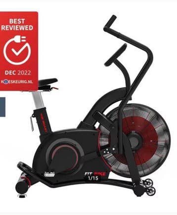 AirBike FitBike The Beast (belt aandrijving en stil ontwerp), Ophalen, Zo goed als nieuw, Airbike