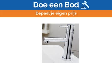 Bieden: Treemme VELA 5810 chrome single lever, Ophalen of Verzenden, Nieuw, Kombuis en Sanitair, Zeilboot of Motorboot