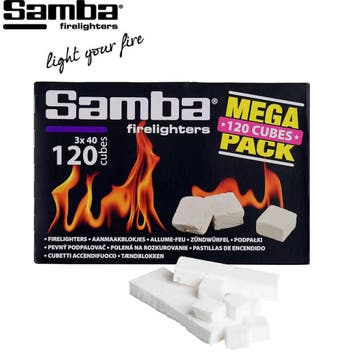 Samba Aanmaakblokjes - kerosine - snelle ontbranding - wi..., Tuin en Terras, Ophalen of Verzenden, Nieuw