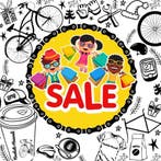 Toi-Toys Creatief schetsboek met stickers en sjablonen -..., Ophalen of Verzenden, Nieuw