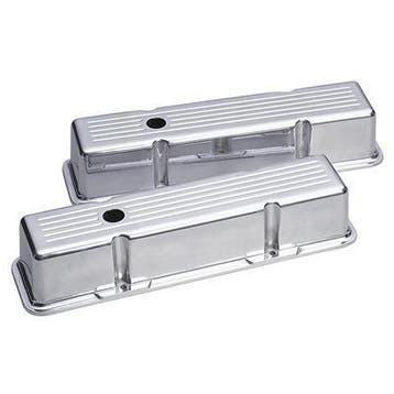 Chevrolet SB hoge Aluminium klepdeksels streep, Ophalen of Verzenden, Nieuw