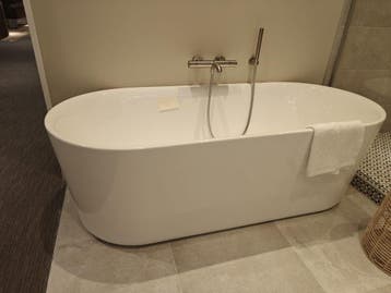 Vrijstaand bad 180x80cm wit - 0020, Doe-het-zelf en Verbouw, Ophalen, Nieuw, Bad
