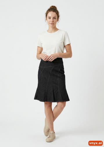 NEXT Spijkerrokken Dames maat W28 Zwart Vintage, Ophalen of Verzenden, Nieuw