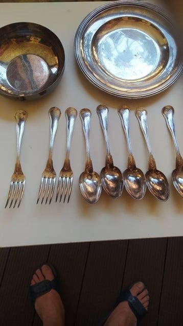 Christofle - Bestekset (10) - Verzilverd