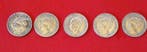 Nederland. Wilhelmina. 1/2 Gulden Zilver 1921 - 1922 - 1928, Postzegels en Munten, Munten | Nederland