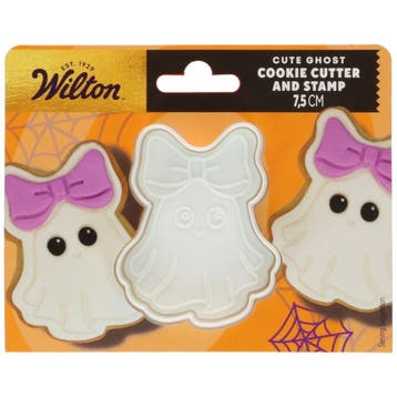 Wilton Uitsteekvorm & Stempel Halloween Spook 7,5cm, Hobby en Vrije tijd, Verzenden, Nieuw