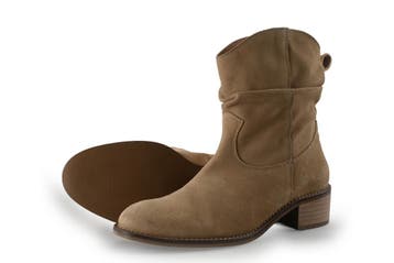 Manfield Cowboy laarzen in maat 39 Beige, Verzenden, Beige, Zo goed als nieuw, Manfield