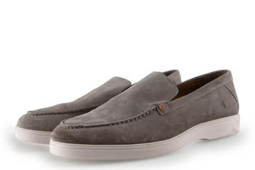 Santoni Loafers in maat 44 Beige, Kleding | Heren, Schoenen, Loafers, Overige kleuren, Verzenden, Zo goed als nieuw