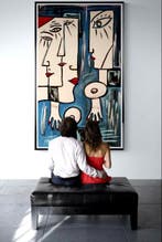 Luc Mora - Between us - XXL, Antiek en Kunst