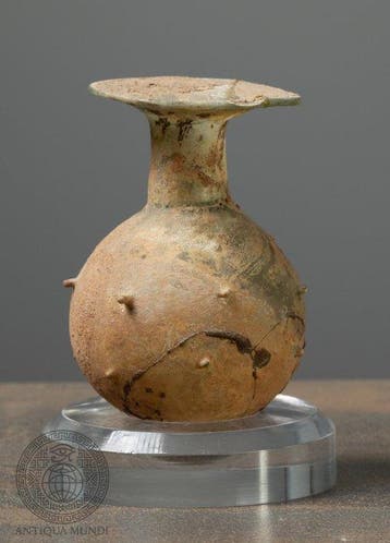 Oud-Romeins, Keizerrijk Glas Romeins glazen voorwerp met