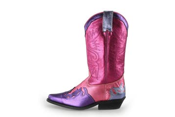 DWRS Cowboy laarzen in maat 38 Paars, DWRS, Overige kleuren, Verzenden, Zo goed als nieuw