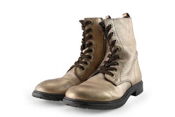 Graceland Veterboots Meisjes in maat 34 Brons, Verzenden, Schoenen, Zo goed als nieuw, Jongen of Meisje